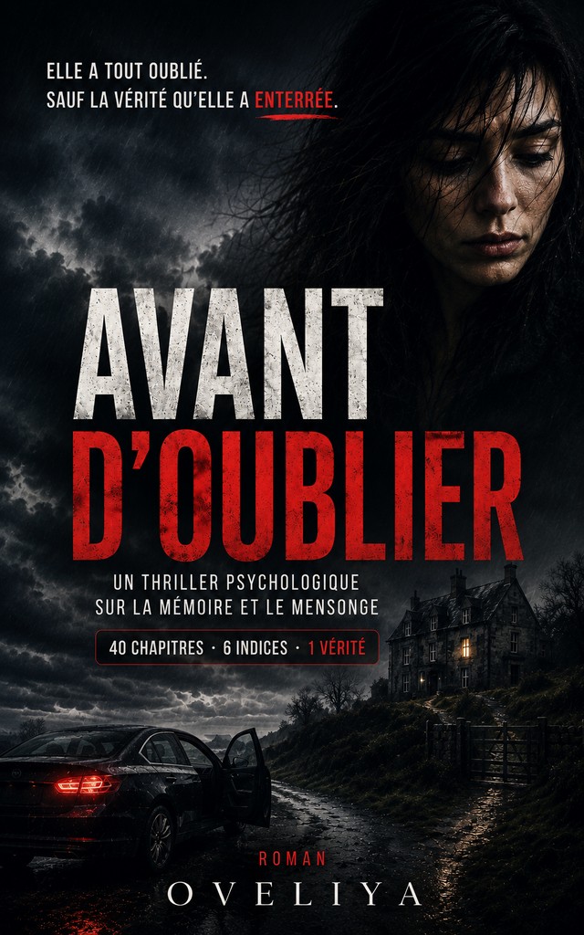 Couverture d'Avant d'oublier