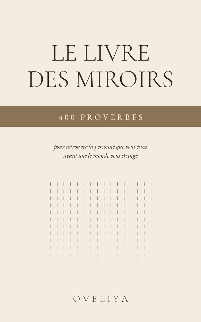 Couverture du Livre des Miroirs